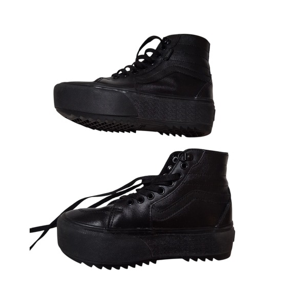 Vans Women's Filmore Hi Top Tapered Platform Sneakers Black Size 5.5 - Picture 10 of 10